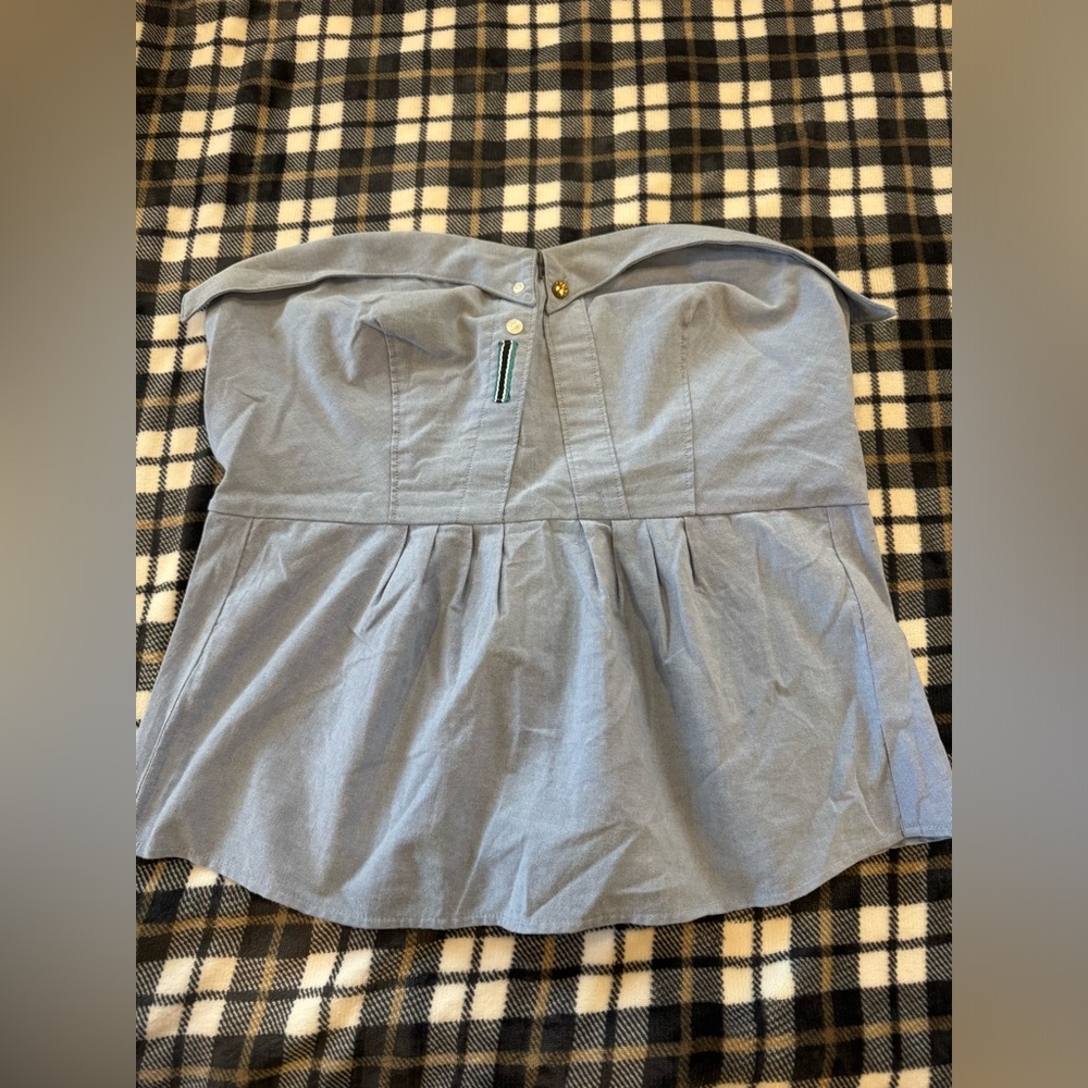 Anthropologie Odille strapless top size 14
